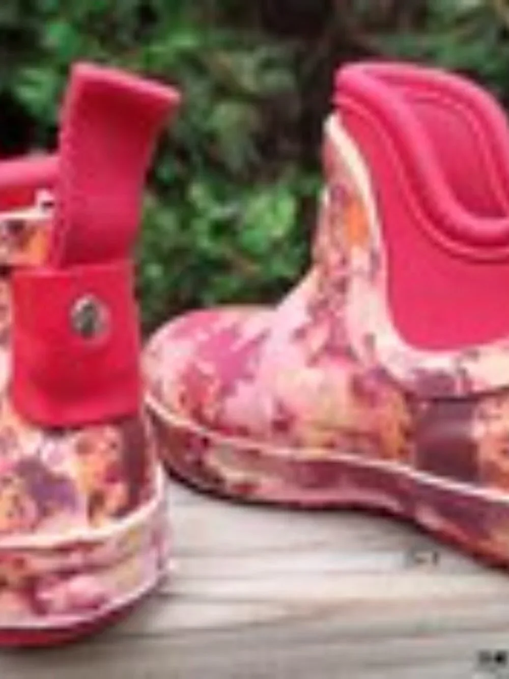 HUNTER x Target Toddler Abstract Short Ankle Pull On Rain Boots Waterproof Sz 6